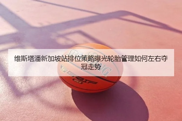 维斯塔潘新加坡站排位策略曝光轮胎管理如何左右夺冠走势
